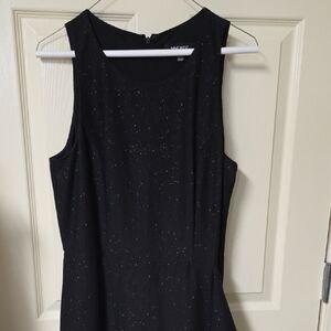 Nine West Black Sparkle Mini Dress